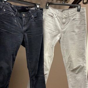 Gap 1969 Always Skinny Corduroy pants Size 27